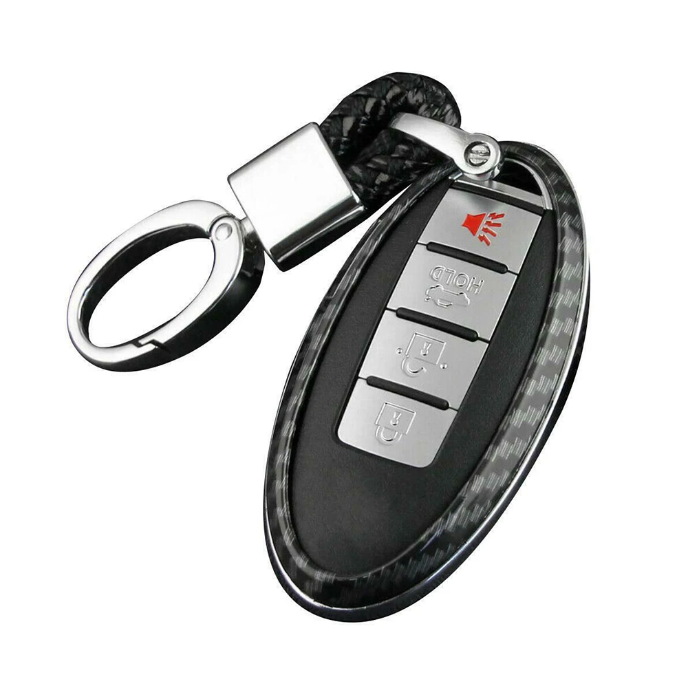 Carbon Fiber ABS Solid Car Key Keychain Cover For Nissan Infiniti Most Vehicles Key Protection Cover
Carbon Fiber ABS Solid Car Key Keychain Cover For Nissan Infiniti Most Vehicles Key Protection Cover