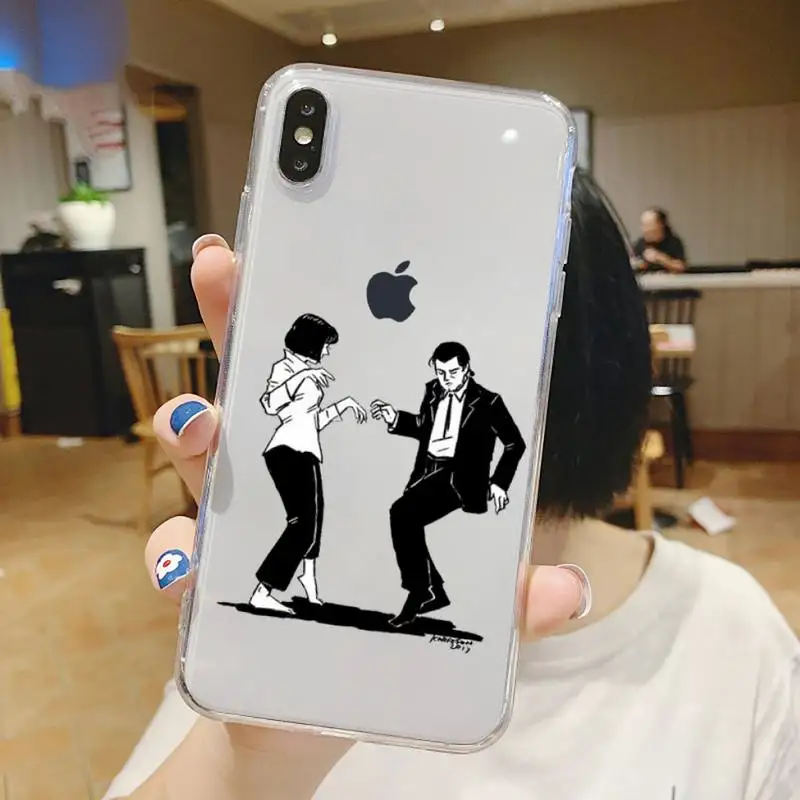 Pulp Fiction Movie Cartoon Phone Case Transparent for iPhone 6 7 8 11 12 s mini pro X XS XR MAX Plus
Pulp Fiction Movie Cartoon Phone Case Transparent for iPhone 6 7 8 11 12 s mini pro X XS XR MAX Plus