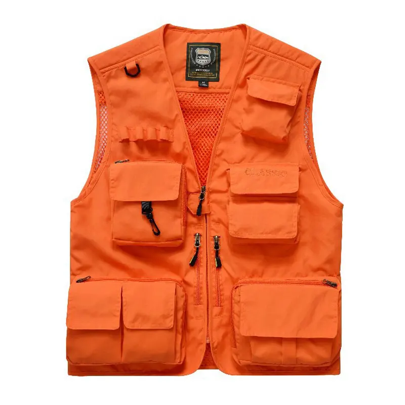Plus Size S-7XL Men's Outdoor Vest Hiking Fishing Photography Multi-pockets Mesh Waistcoat Quick-dry Breathable Chaleco Tactico
Plus Size S-7XL Men's Outdoor Vest Hiking Fishing Photography Multi-pockets Mesh Waistcoat Quick-dry Breathable Chaleco Tactico