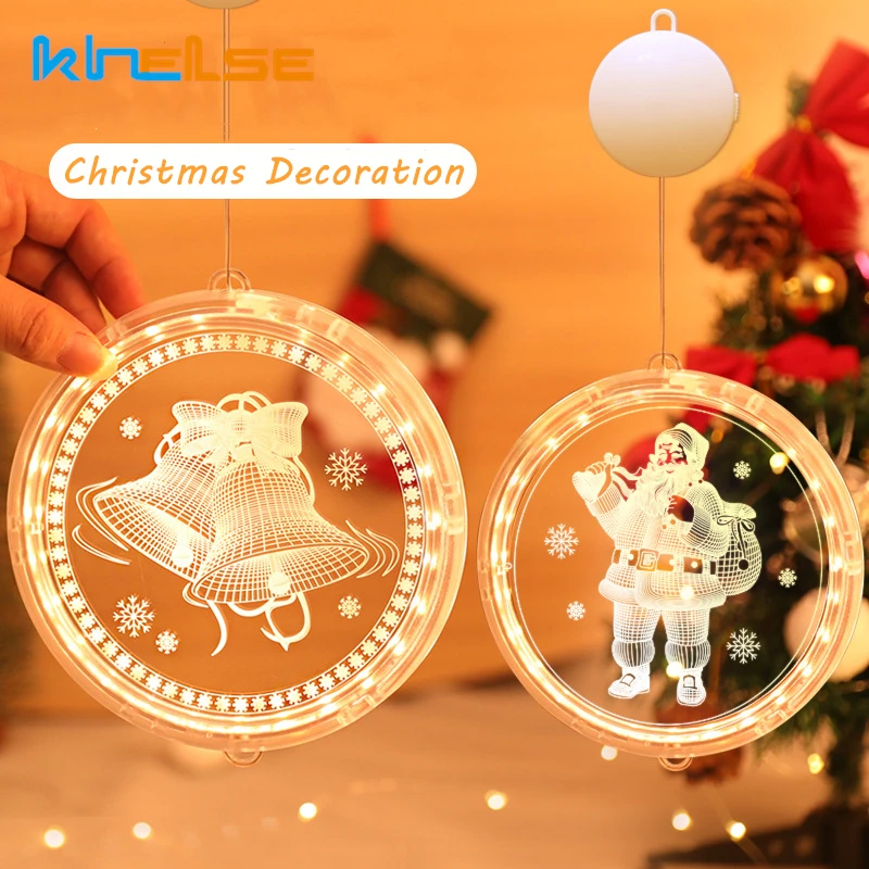 Santa Claus Led String Light 3D Window Hanging Suction Cup Lamp Home Decor Holiday Layout Christmas Living Room Indoor Lighting 
Santa Claus Led String Light 3D Window Hanging Suction Cup Lamp Home Decor Holiday Layout Christmas Living Room Indoor Lighting