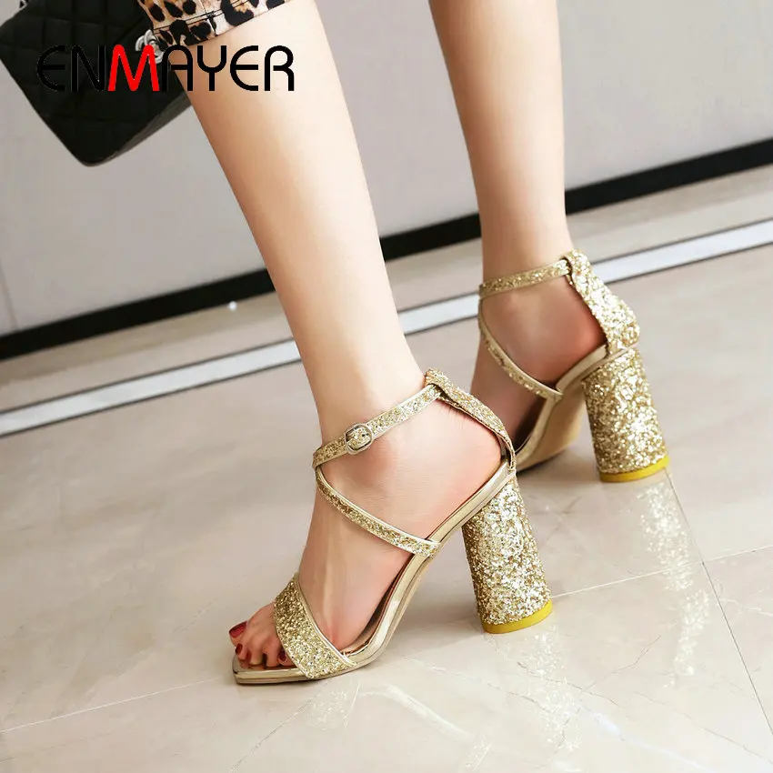 ENMAYER Basic Buckle Strap Party Womens Shoes Animal Prints Round Heels PU 2020 Women Sandals Bling Fashion Platform Sandals
ENMAYER Basic Buckle Strap Party Womens Shoes Animal Prints Round Heels PU 2020 Women Sandals Bling Fashion Platform Sandals