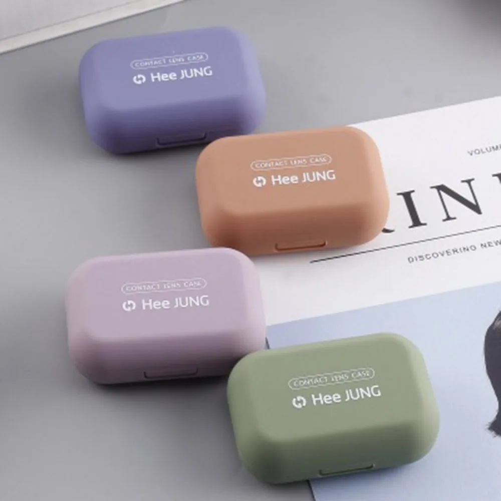 New Frosted Box Mini Contact Lens Case With Mirror Fashion Eyes Contact Lens Container Box Girl Coloed Contact Lenses Holder Box
New Frosted Box Mini Contact Lens Case With Mirror Fashion Eyes Contact Lens Container Box Girl Coloed Contact Lenses Holder Box