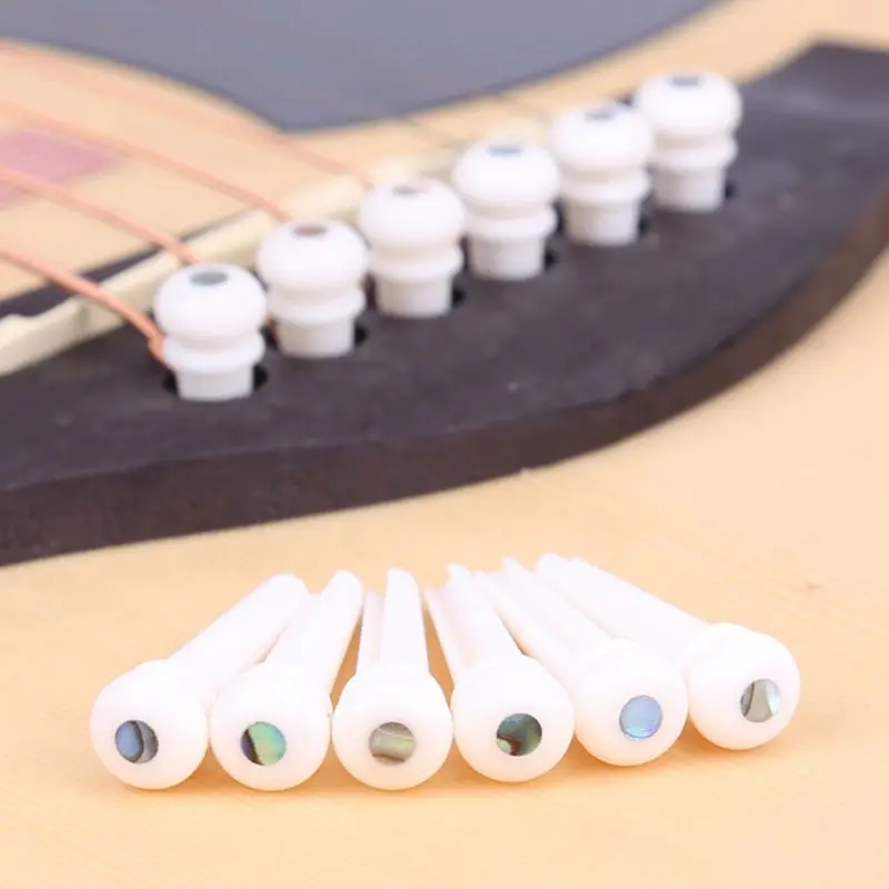 Free shipping 6 String Acoustic Guitar Bone Bridge Saddle and Nut and 6pcs Guitar Bone Bridge Pins Made of Real Bone
Free shipping 6 String Acoustic Guitar Bone Bridge Saddle and Nut and 6pcs Guitar Bone Bridge Pins Made of Real Bone