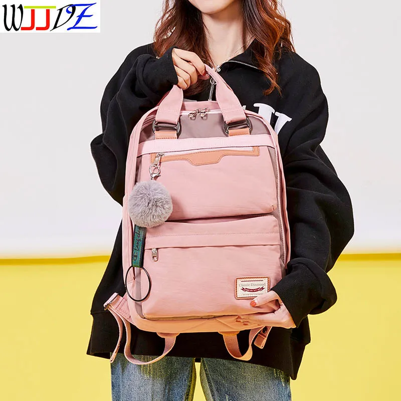 Nylon girl Backpack SchoolBags Handbag Splashproof Laptop Backpack Large Capacity Rucksack for Boys and girls High Quality WJJDZ
Nylon girl Backpack SchoolBags Handbag Splashproof Laptop Backpack Large Capacity Rucksack for Boys and girls High Quality WJJDZ