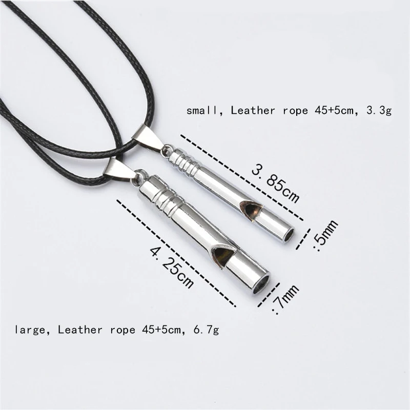 Retro Creative Men's Necklace Pendant Survival Whistle Key Chain Pendant Outdoor Supplies Party Jewelry Holiday Gifts Wholesale
Retro Creative Men's Necklace Pendant Survival Whistle Key Chain Pendant Outdoor Supplies Party Jewelry Holiday Gifts Wholesale