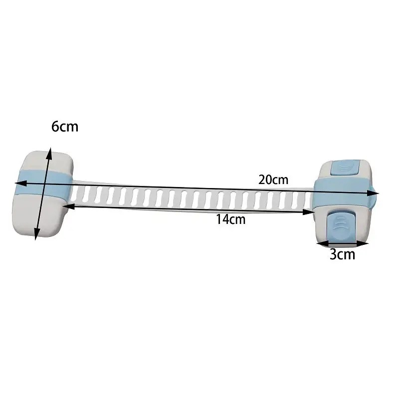 1 Pcs Baby Safety Lock Toilet Protection Drawer Cabinet Lock Protection Child Safety Door Card Lock Straps Security Product
1 Pcs Baby Safety Lock Toilet Protection Drawer Cabinet Lock Protection Child Safety Door Card Lock Straps Security Product