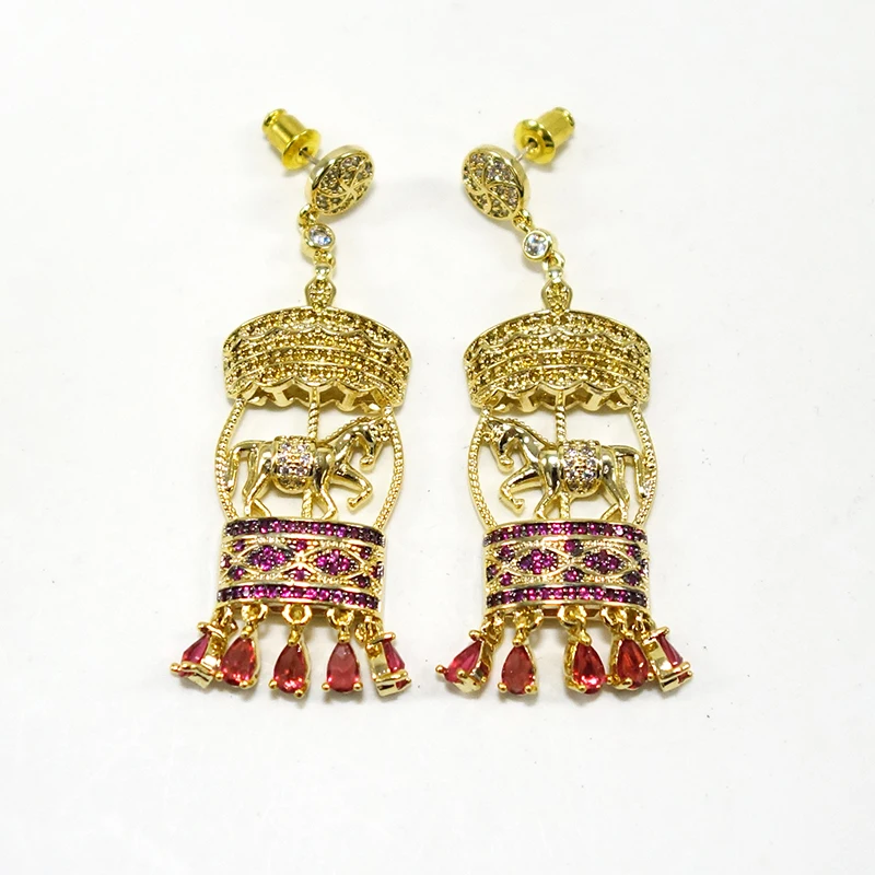 60MM New Carousel multicolor Earring For Women Wedding Party Indian Dubai Bridal Jewelry boucle d'oreille femme Gift
60MM New Carousel multicolor Earring For Women Wedding Party Indian Dubai Bridal Jewelry boucle d'oreille femme Gift