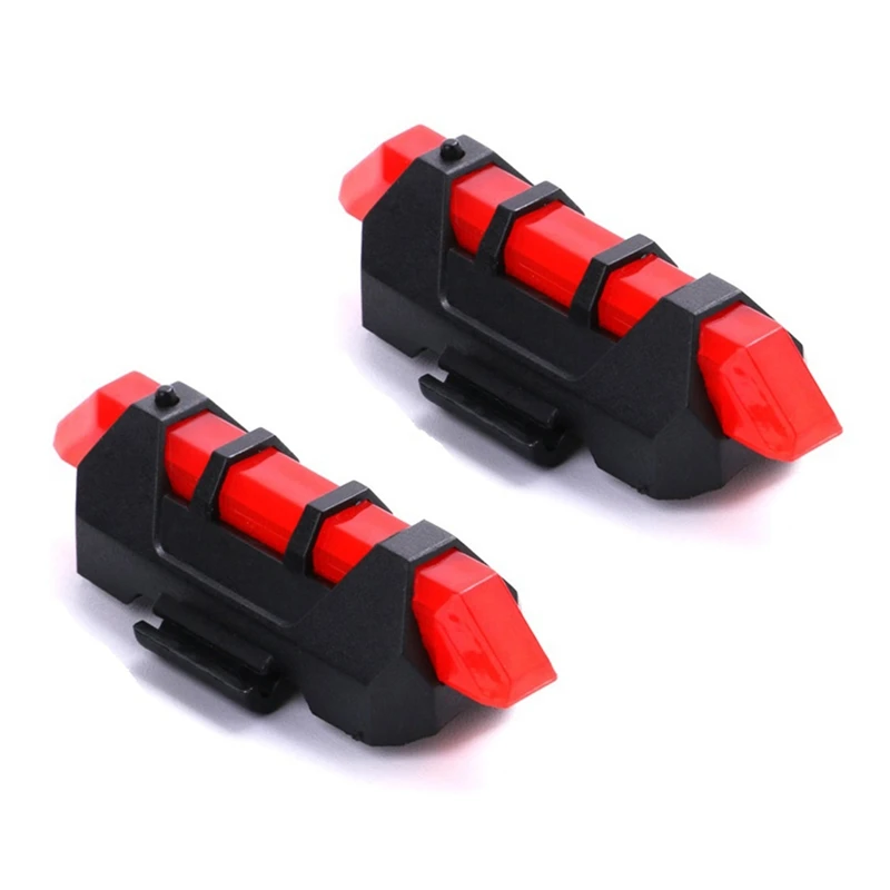 Motorcycle Bicycle Waterproof Rear Light MTB Bike USB Rechargeable LED Lamp Warning Taillamp Accessories,2 Pcs
Motorcycle Bicycle Waterproof Rear Light MTB Bike USB Rechargeable LED Lamp Warning Taillamp Accessories,2 Pcs