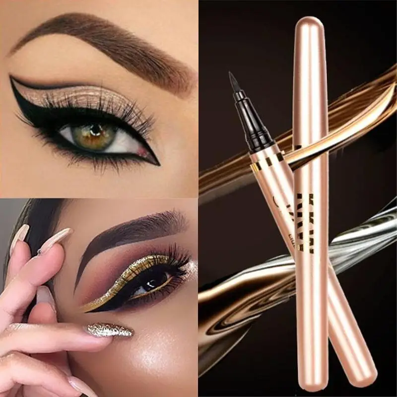 1Pcs Quick-Drying Cool Black Liquid Soft-Tip Eyeliner Waterproof Non-Smudge Long-Lasting Makeup Female Eye Beauty Makeup Tool
1Pcs Quick-Drying Cool Black Liquid Soft-Tip Eyeliner Waterproof Non-Smudge Long-Lasting Makeup Female Eye Beauty Makeup Tool