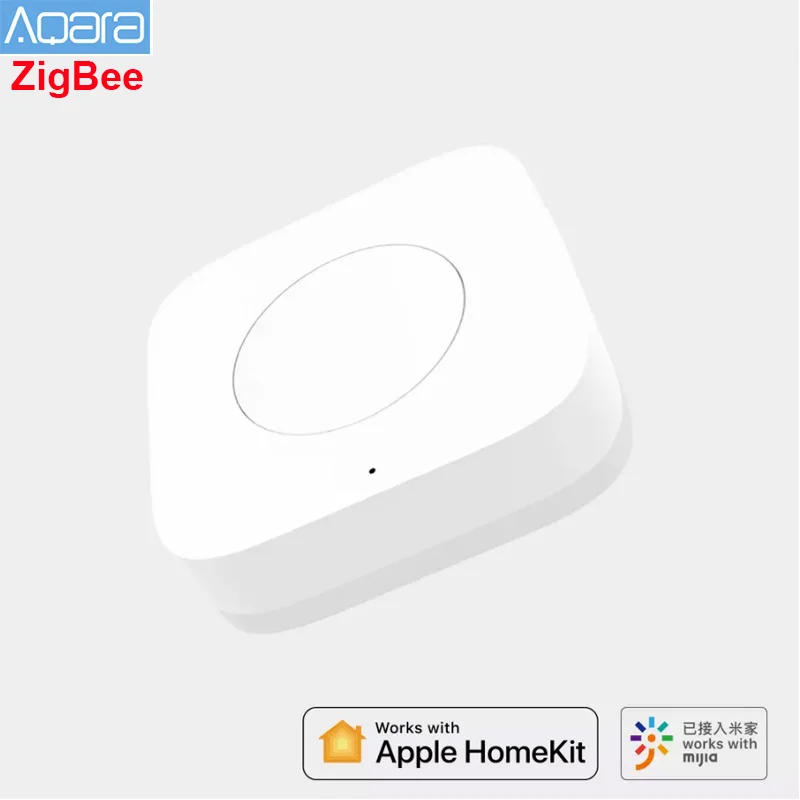 Умный беспроводной переключатель Aqara ZigBee с дистанционным управлением работает