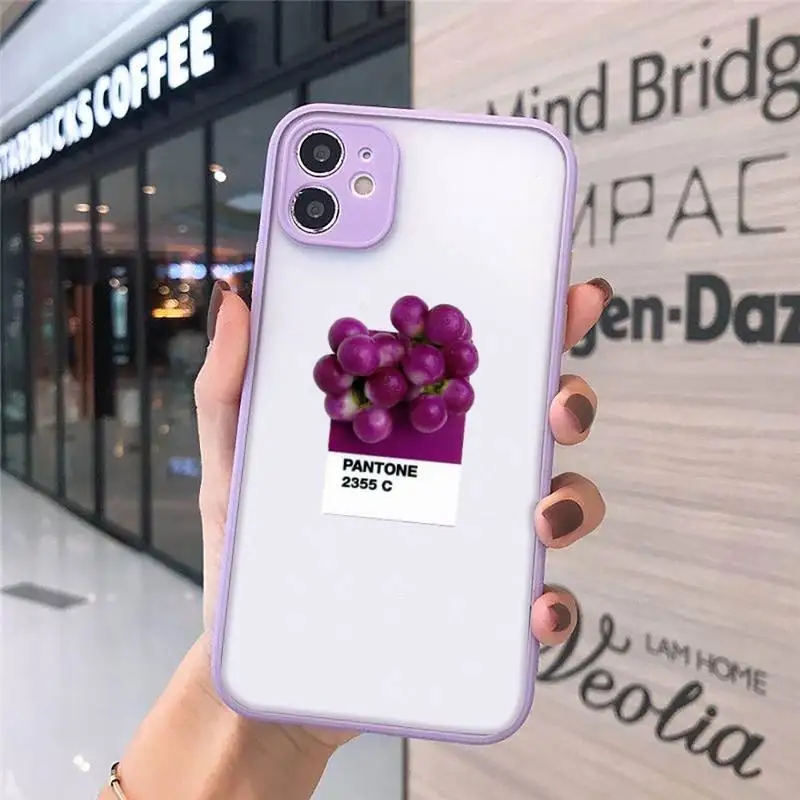 Wave peach Fundas strawberry orange Phone Case For iPhone 12 11 Mini Pro XR XS Max 7 8 Plus X Matte transparent Purple Cover
Wave peach Fundas strawberry orange Phone Case For iPhone 12 11 Mini Pro XR XS Max 7 8 Plus X Matte transparent Purple Cover