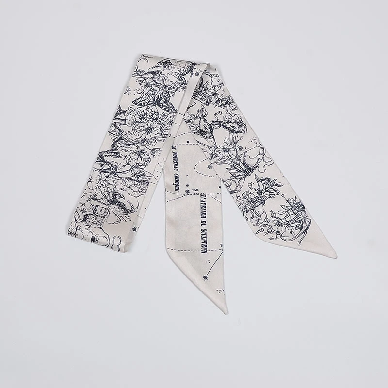 New constellation wild small ribbon ladies silk scarf fashion twill satin scarf decoration headband long scarf and wraps BL08
New constellation wild small ribbon ladies silk scarf fashion twill satin scarf decoration headband long scarf and wraps BL08