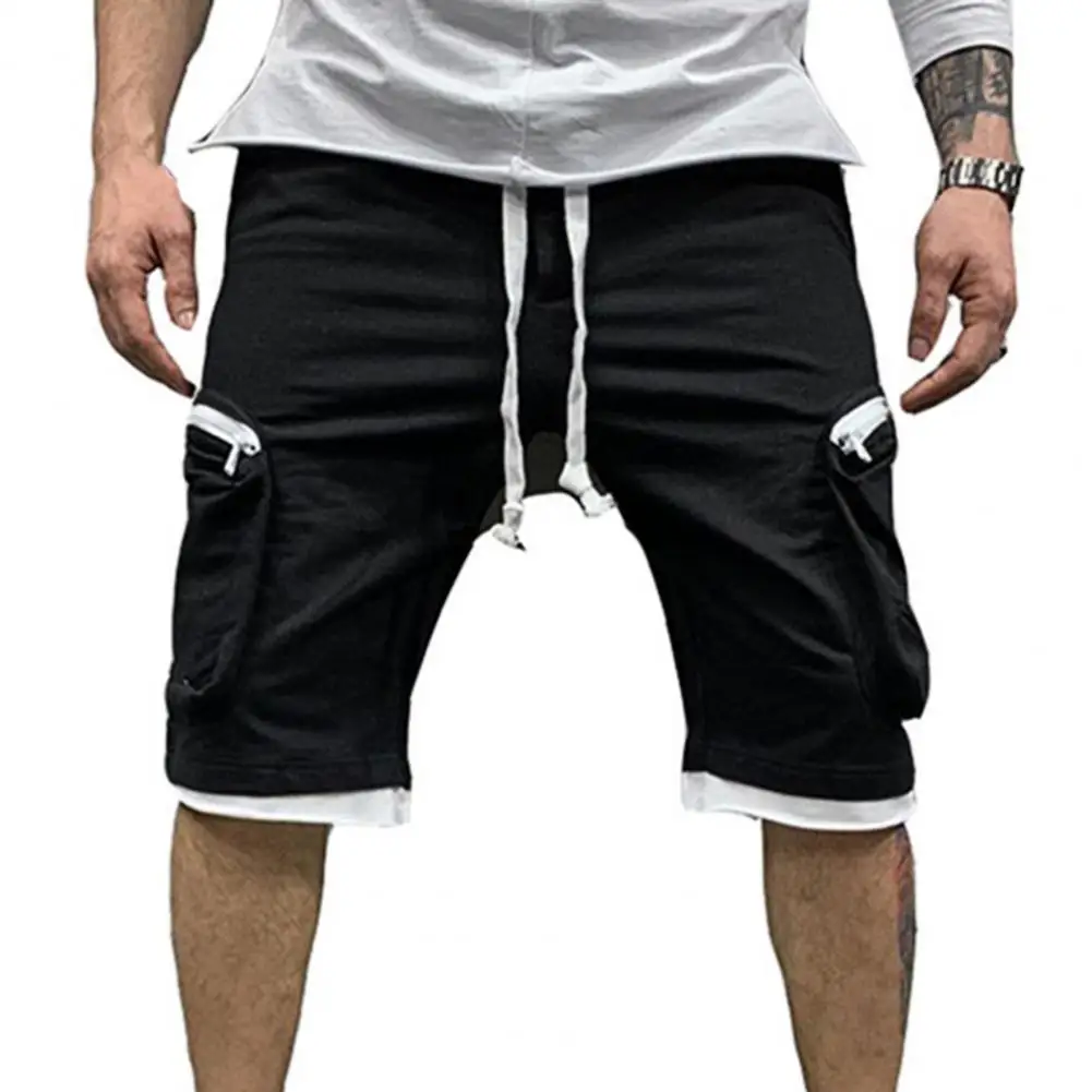 Fake Two Piece Cargo Shorts Knee Length Men Wide Leg Straight Sweat Shorts Streetwear
Fake Two Piece Cargo Shorts Knee Length Men Wide Leg Straight Sweat Shorts Streetwear