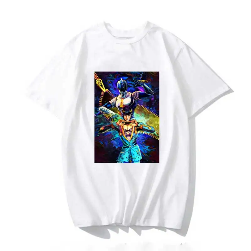 2020 Jojo Bizarre Adventure Sticky Fingers T Shirt Men Kawaii Tops Cartoon Karate Graphic Tees Shirt Unisex Harajuku Shirt Male
2020 Jojo Bizarre Adventure Sticky Fingers T Shirt Men Kawaii Tops Cartoon Karate Graphic Tees Shirt Unisex Harajuku Shirt Male
