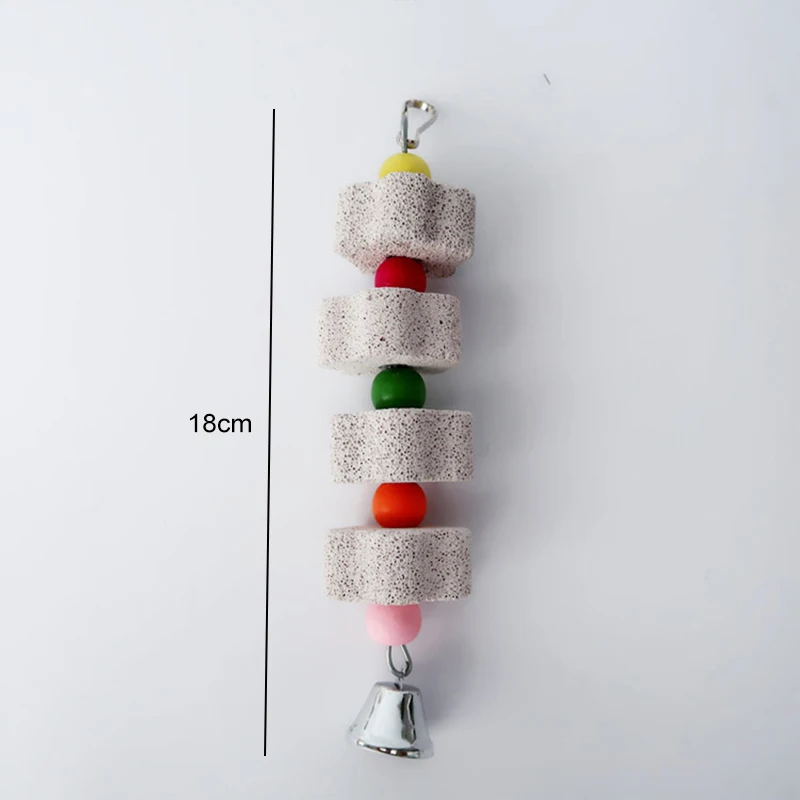 Birds Parrot Grinding Stone Pet Supplies Minerals Chewing Toy 18cm Parrot Cage Accessories Hanging String 1Pcs
Birds Parrot Grinding Stone Pet Supplies Minerals Chewing Toy 18cm Parrot Cage Accessories Hanging String 1Pcs