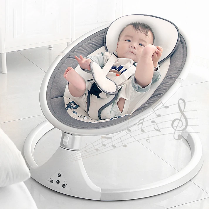 Newborn Baby Cradle Baby Rocking Chair Sleeping Swing Bouncer Rocking Soothing Electric Cradle Bluetooth Rocker Chair With Seat
Newborn Baby Cradle Baby Rocking Chair Sleeping Swing Bouncer Rocking Soothing Electric Cradle Bluetooth Rocker Chair With Seat