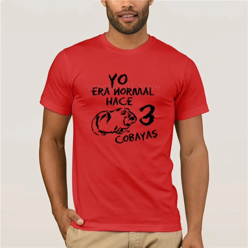 Summer Fit Slim Men T Shirts 100% Cotton Men's Sportswear LONG SLEEVE SHIRT MAN WAS NORMAL FOR GUINEA PIGS T SHIRT
Summer Fit Slim Men T Shirts 100% Cotton Men's Sportswear LONG SLEEVE SHIRT MAN WAS NORMAL FOR GUINEA PIGS T SHIRT
