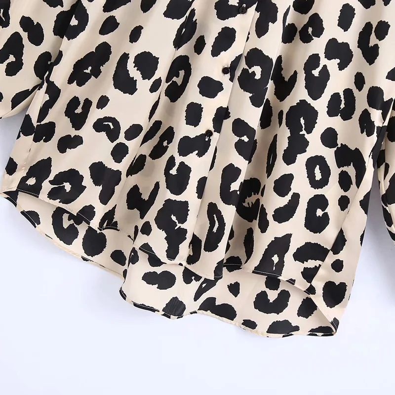 Women Summer Loose Blouses Shirts Tops 2020 Print Long Sleeve Satin Turn-down Collar Female Fashion Street Smock Clothes blusas
Women Summer Loose Blouses Shirts Tops 2020 Print Long Sleeve Satin Turn-down Collar Female Fashion Street Smock Clothes blusas