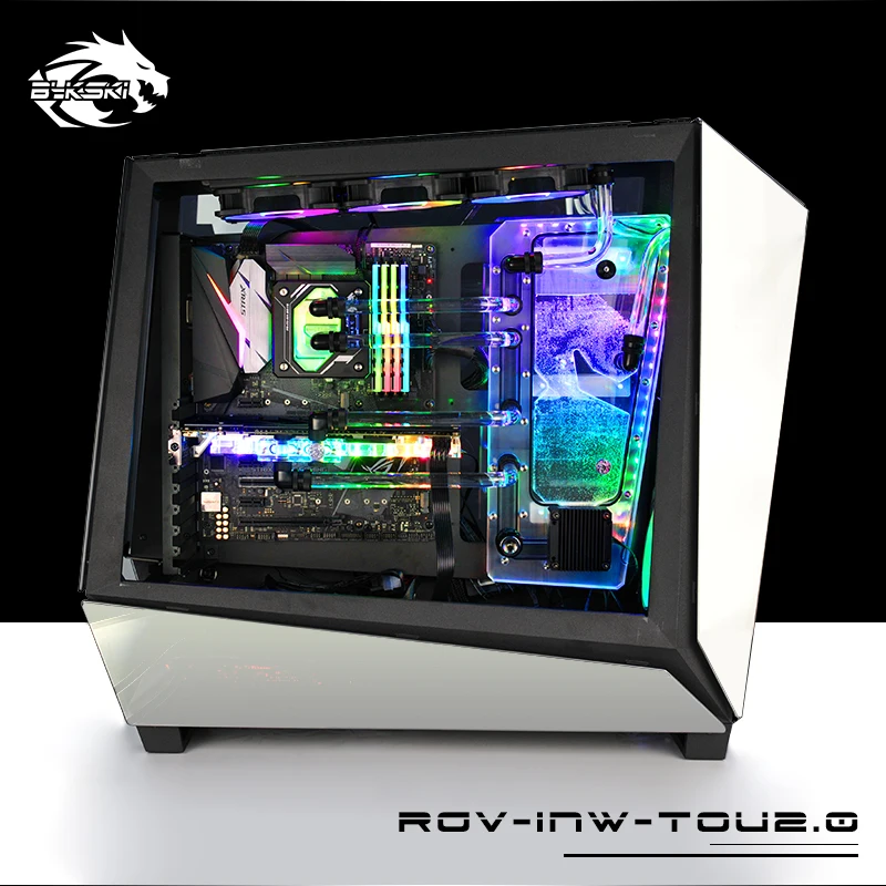 Доска для распределения воды Bykski шасси INWIN TOU2.0 с системой инвин ту2.0|Кулеры и