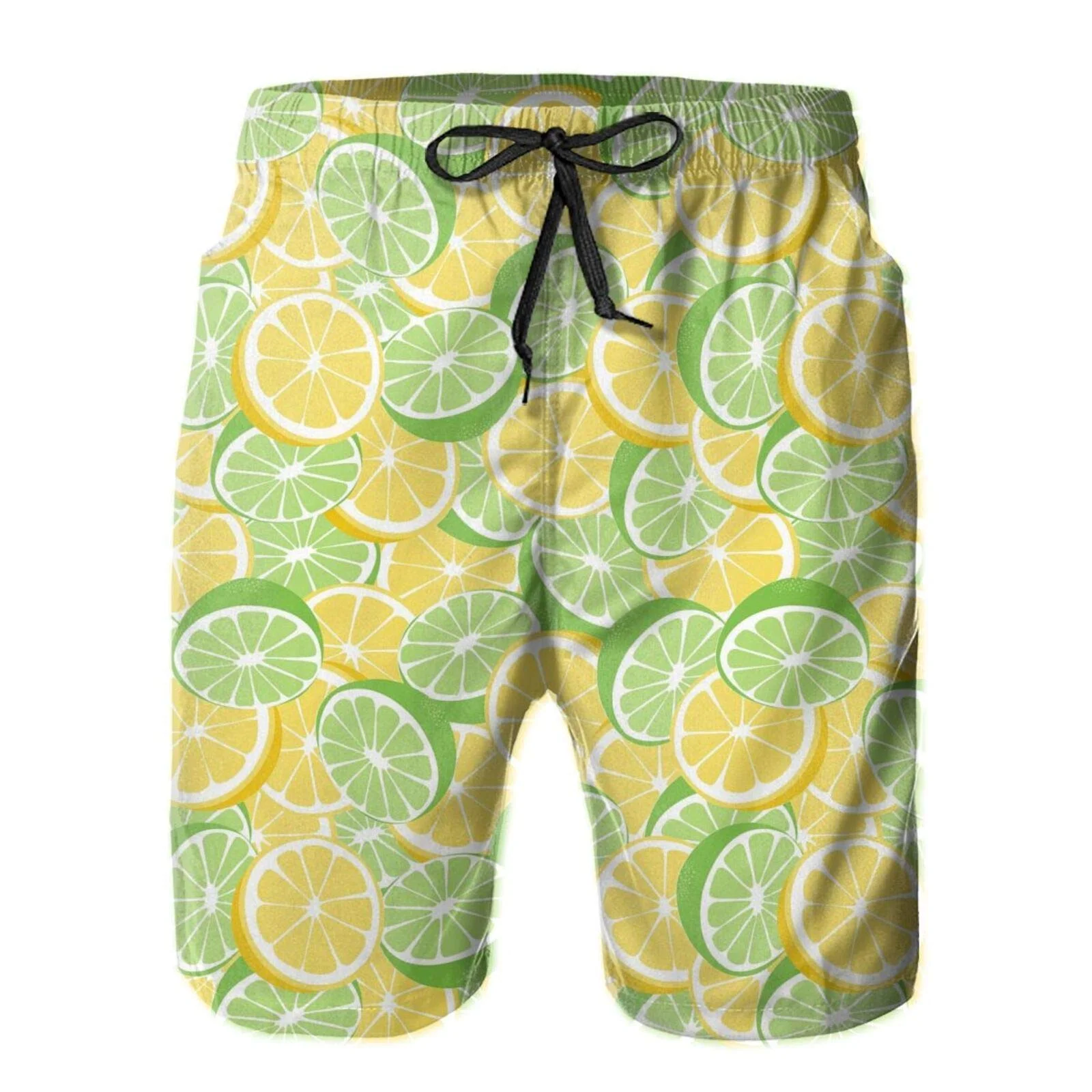 Lemon Men's Swimming Trunks Quick-drying Board Shorts Casual Sports With Pockets And Mesh Lining Beach Shorts Swimwear
Lemon Men's Swimming Trunks Quick-drying Board Shorts Casual Sports With Pockets And Mesh Lining Beach Shorts Swimwear