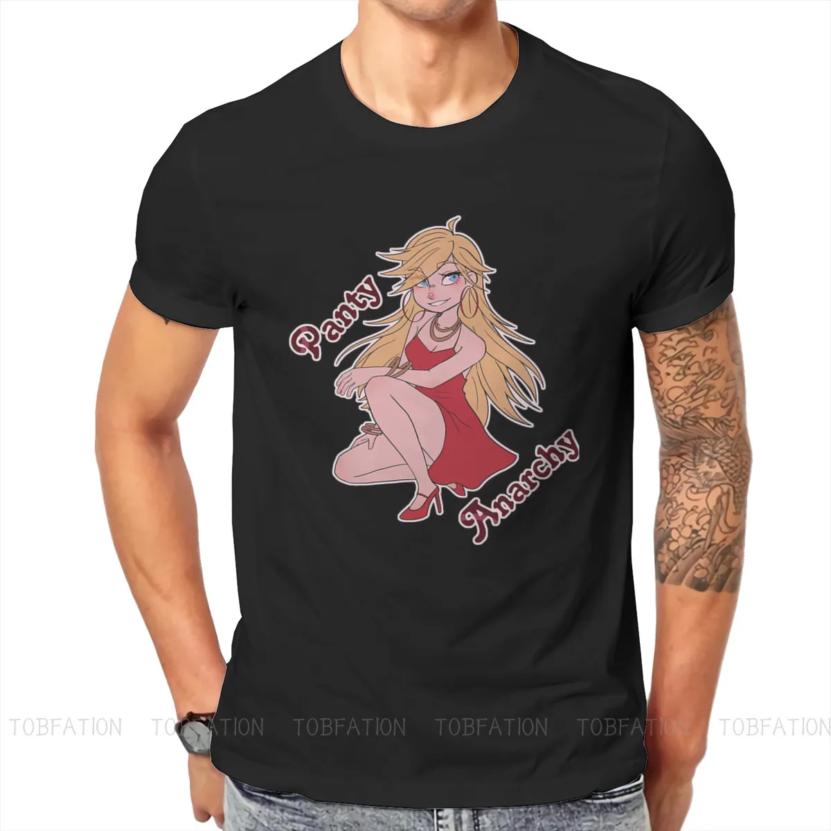 Panty And Stocking With Garterbelt Japanese Anime TShirt for Men Panty Anarchy Soft Leisure T Shirt Novelty New Design Fluffy
Panty And Stocking With Garterbelt Japanese Anime TShirt for Men Panty Anarchy Soft Leisure T Shirt Novelty New Design Fluffy