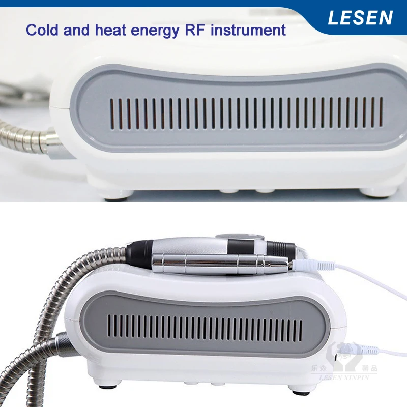 Newest Portable -10/ 40 Degree Skin Tightening Hot And Cold Cryo Therapy Skin Cool Facial Anti-Age Radio Frequency Machine 
Newest Portable -10/ 40 Degree Skin Tightening Hot And Cold Cryo Therapy Skin Cool Facial Anti-Age Radio Frequency Machine