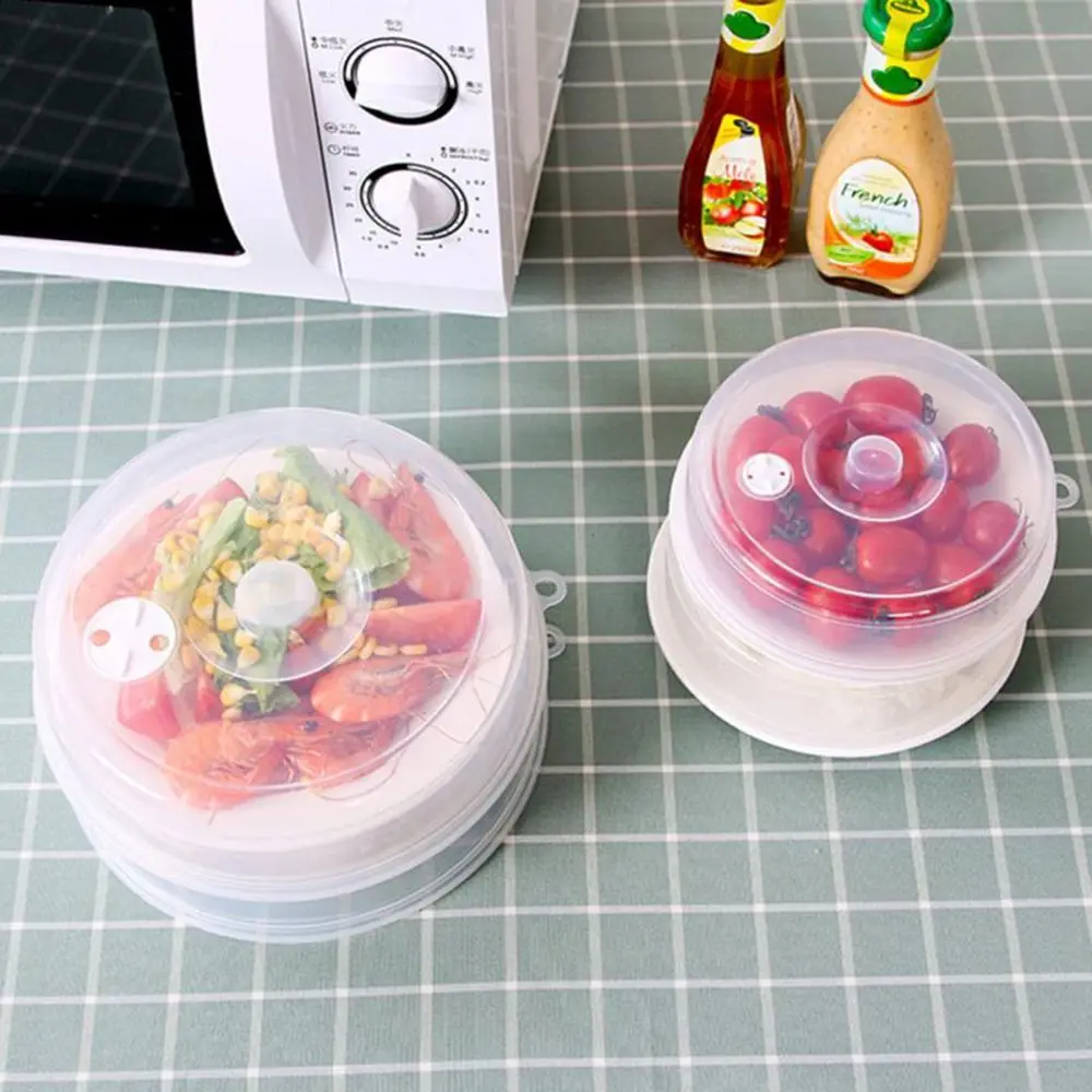S/L Size Food Splatter Guard Microwave Food Anti-Sputtering Cover Oven Oil Cap With Steam Vents Splatter Lid Cookware
S/L Size Food Splatter Guard Microwave Food Anti-Sputtering Cover Oven Oil Cap With Steam Vents Splatter Lid Cookware