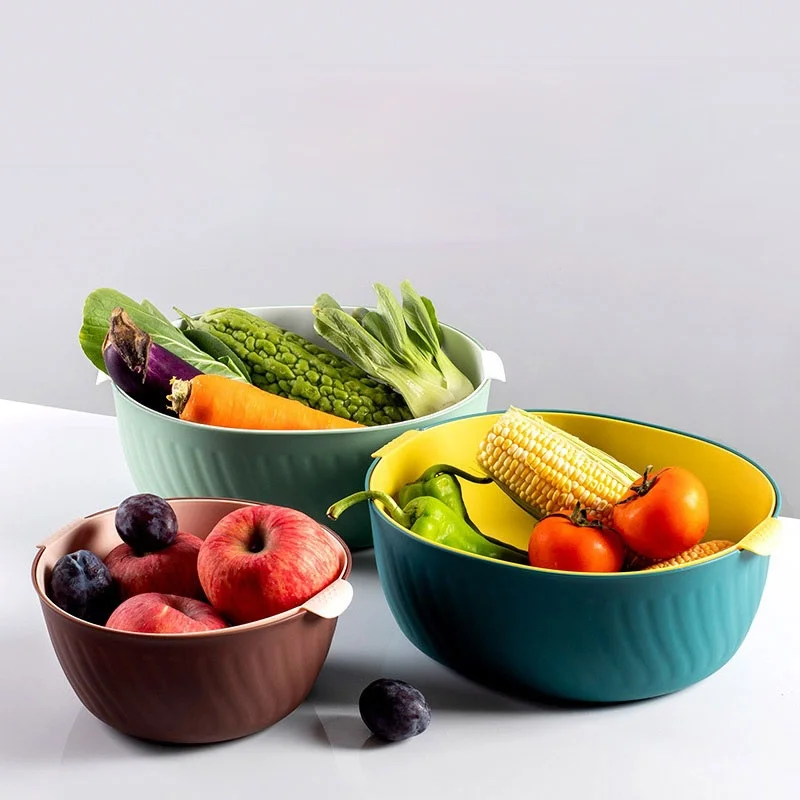 Nordic Vegetable Fruit Washing Basket Plastic Multifunction Drain Large Fruit Basket Double Layer Panier Fruit Kitchen Tools DG5
Nordic Vegetable Fruit Washing Basket Plastic Multifunction Drain Large Fruit Basket Double Layer Panier Fruit Kitchen Tools DG5