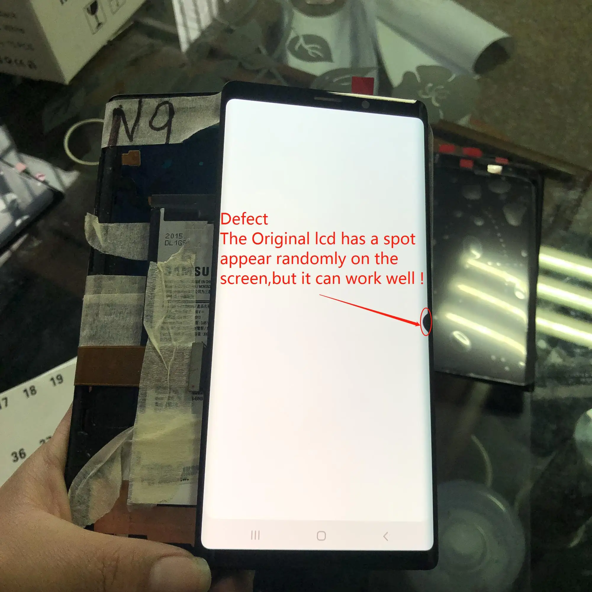 Оригинальный ЖК-дисплей amoled Note 9 N960 N960F для samsung galaxy 6,4 дюйма, ЖК-дисплей + сенсорный экран с дигитайзером в сборе
Оригинальный ЖК-дисплей amoled Note 9 N960 N960F для samsung galaxy 6,4 дюйма, ЖК-дисплей + сенсорный экран с дигитайзером в сборе