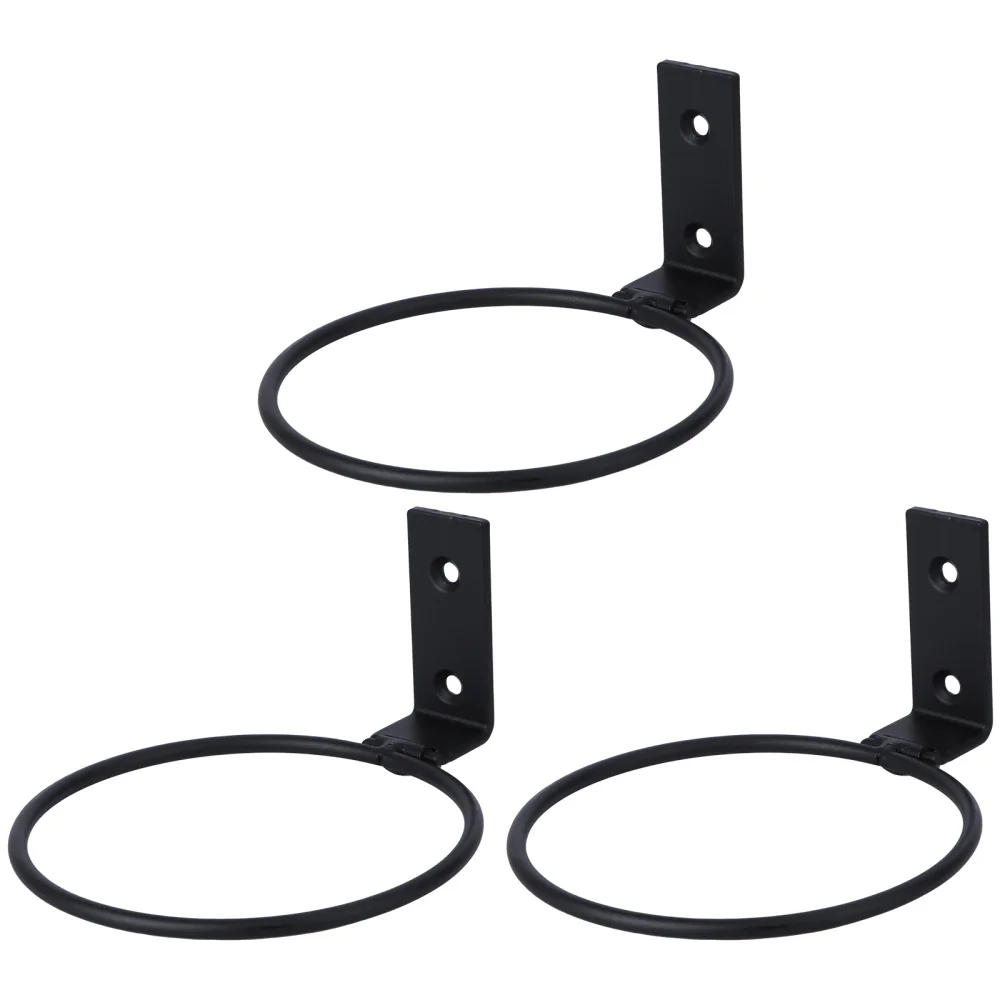 3pcs Wall Mounted Flower Pot Tray Metal Iron Ring Flowerpot Wall Bracket Planter Tray (13.5x11x6.5cm)
3pcs Wall Mounted Flower Pot Tray Metal Iron Ring Flowerpot Wall Bracket Planter Tray (13.5x11x6.5cm)