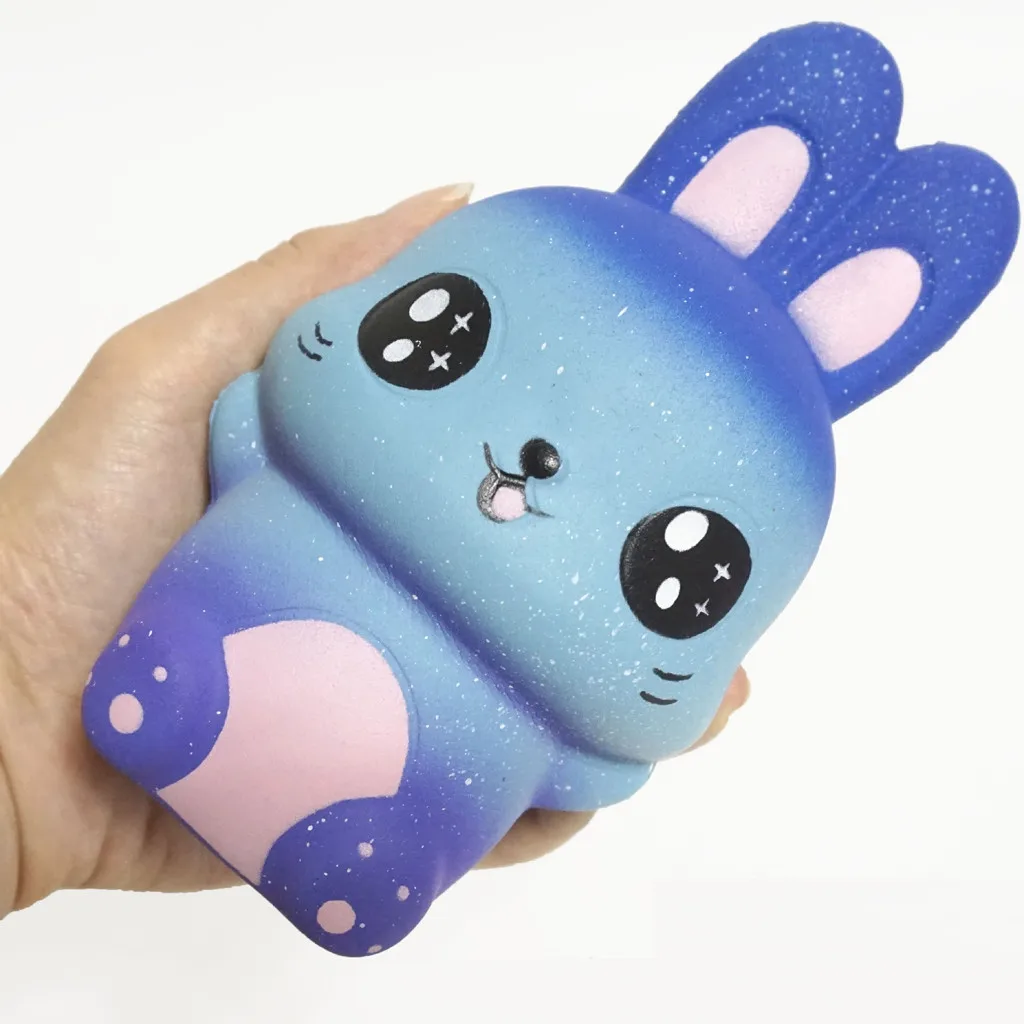 

Kawaii Squishy Toys For Kids Starry Cute Rabbit Scented Squeeze Toy Squishies Slow Rising Jumbo Squishi Antistress Kids Toys QW
