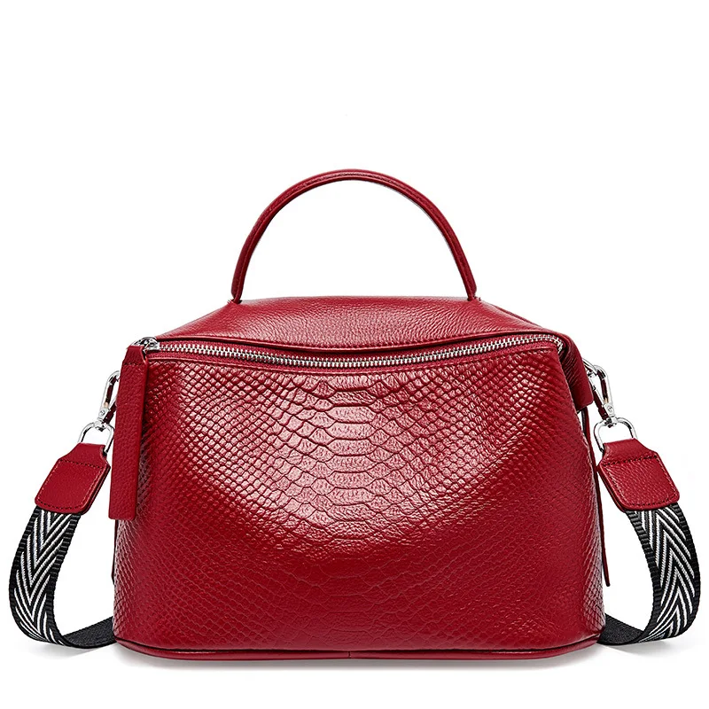 Casual Ladies High Capacity Handbag Crocodile Pattern Genuine Leather Shoulder Tote Designer Bags Famous Brand Women Bags 2021
Casual Ladies High Capacity Handbag Crocodile Pattern Genuine Leather Shoulder Tote Designer Bags Famous Brand Women Bags 2021