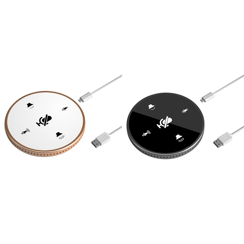 USB Conference Microphone,Omnidirectional PC Computer Condenser Mic with Mute Button for Meeting/Class Plug & Play
USB Conference Microphone,Omnidirectional PC Computer Condenser Mic with Mute Button for Meeting/Class Plug & Play