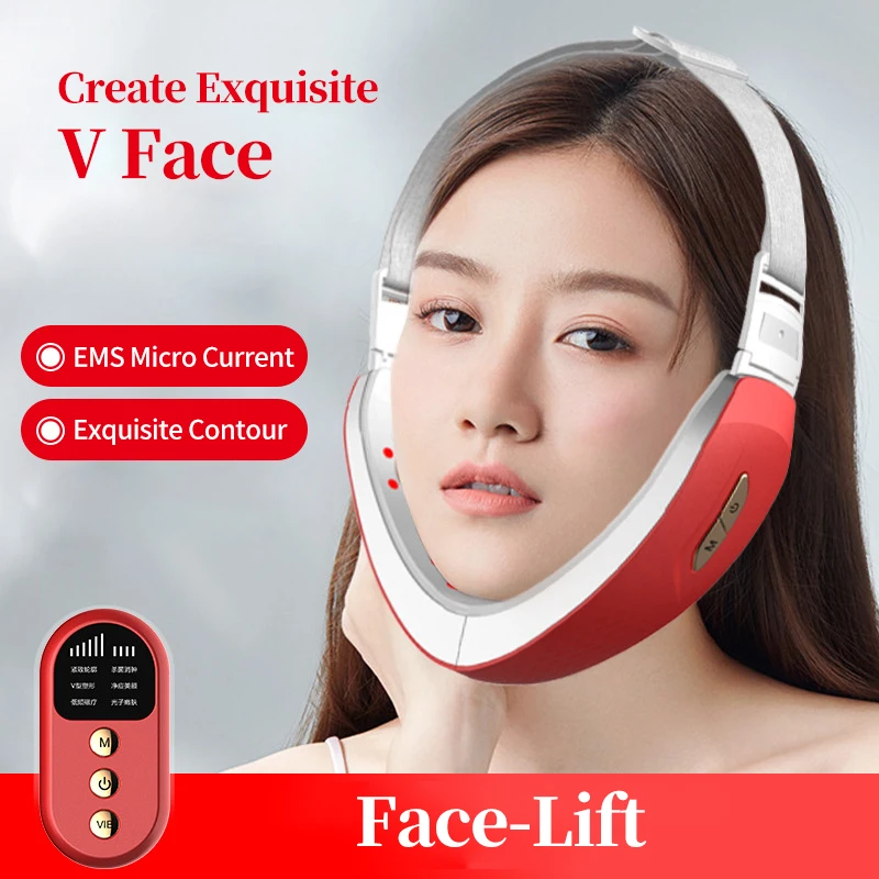 Rechargeable Face Slimming Massager Portable Facial Vibration Massager V Face Chin Up Lifting Reduce Wrinkles LED Photon Therapy
Rechargeable Face Slimming Massager Portable Facial Vibration Massager V Face Chin Up Lifting Reduce Wrinkles LED Photon Therapy
