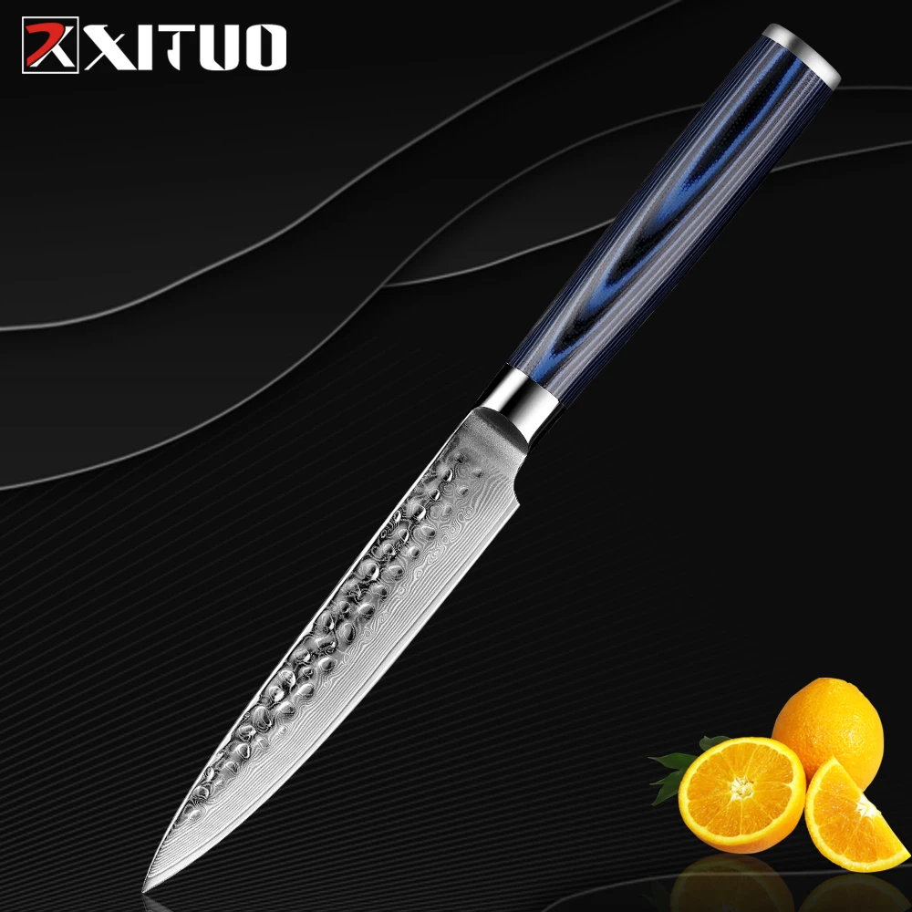 Кухонные ножи из дамасской стали XITUO, супер острые лезвия, Удобная нескользящая ручка G10, кухонный нож шеф-повара, нож для чистки Овощей
Кухонные ножи из дамасской стали XITUO, супер острые лезвия, Удобная нескользящая ручка G10, кухонный нож шеф-повара, нож для чистки Овощей