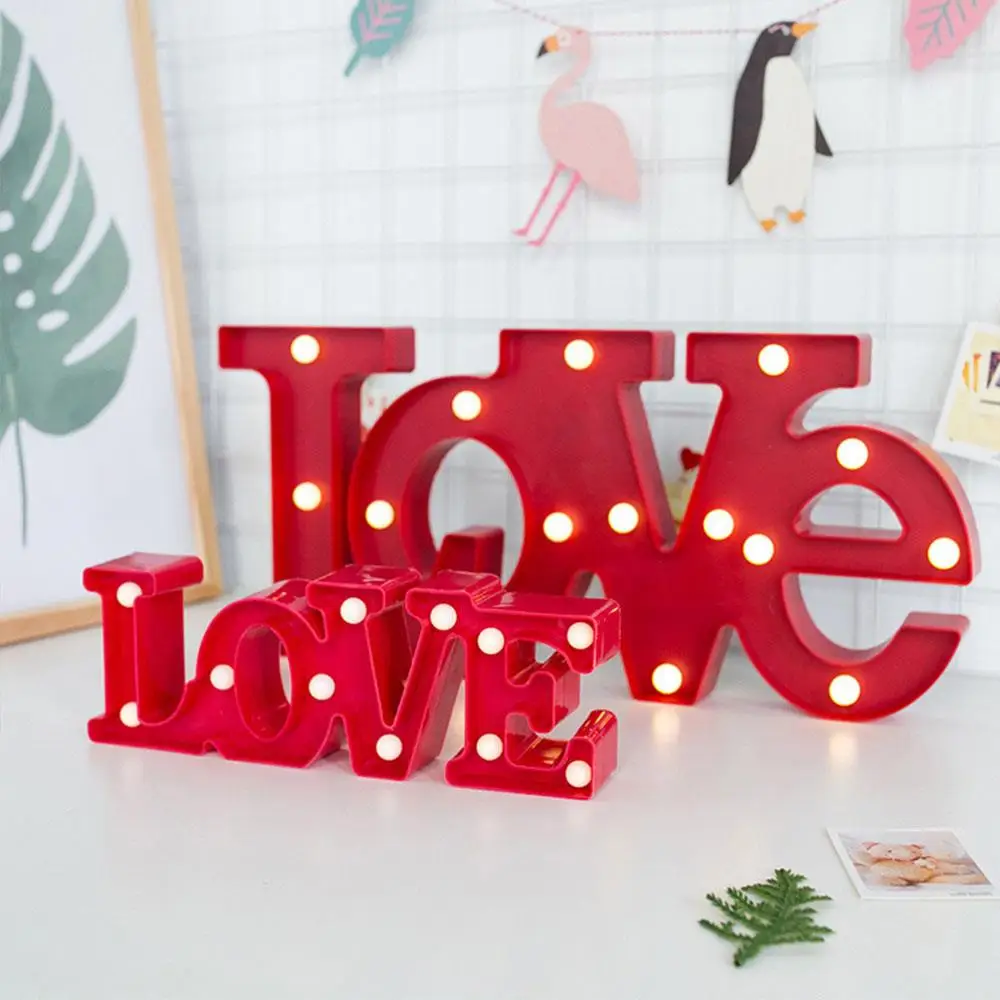 LED Light Board LOVE Modeling Lamp ABS 30 * 10 * 4.5cm Creative Bright Energy Saving Eco-Friendly Holiday Lighting Party Supply
LED Light Board LOVE Modeling Lamp ABS 30 * 10 * 4.5cm Creative Bright Energy Saving Eco-Friendly Holiday Lighting Party Supply