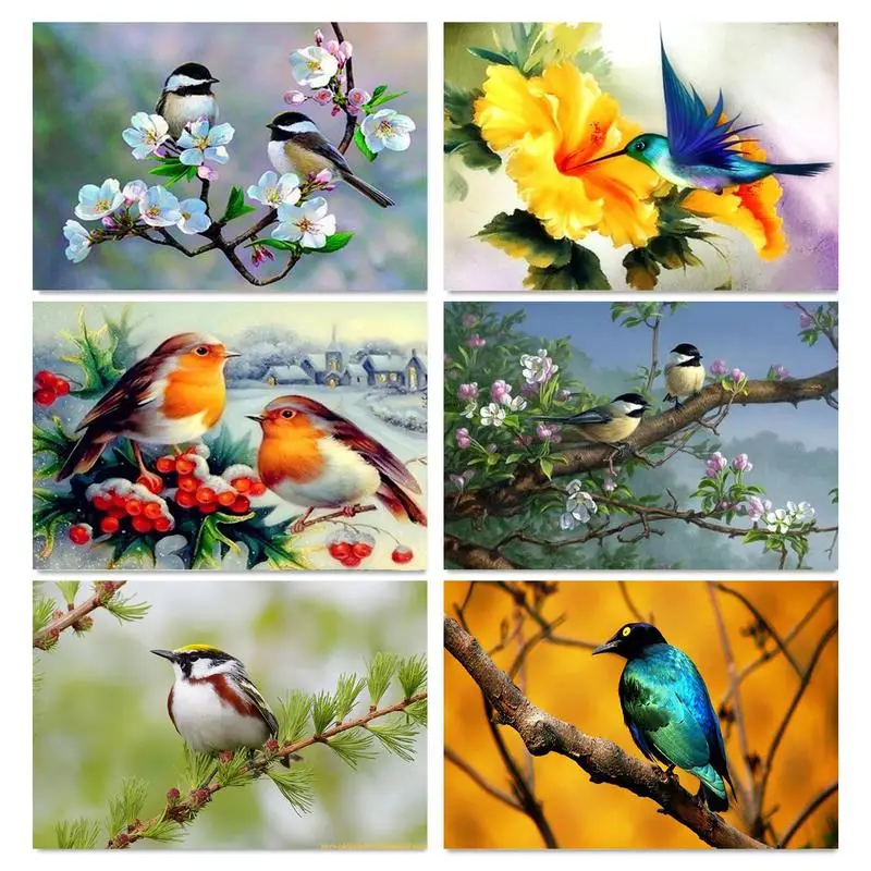 Gatyztory 5D Diamond Painting Birds Full Square&Round Diamond Embroidery Pictures Of Rhinestones Kits Art Home Decor
Gatyztory 5D Diamond Painting Birds Full Square&Round Diamond Embroidery Pictures Of Rhinestones Kits Art Home Decor