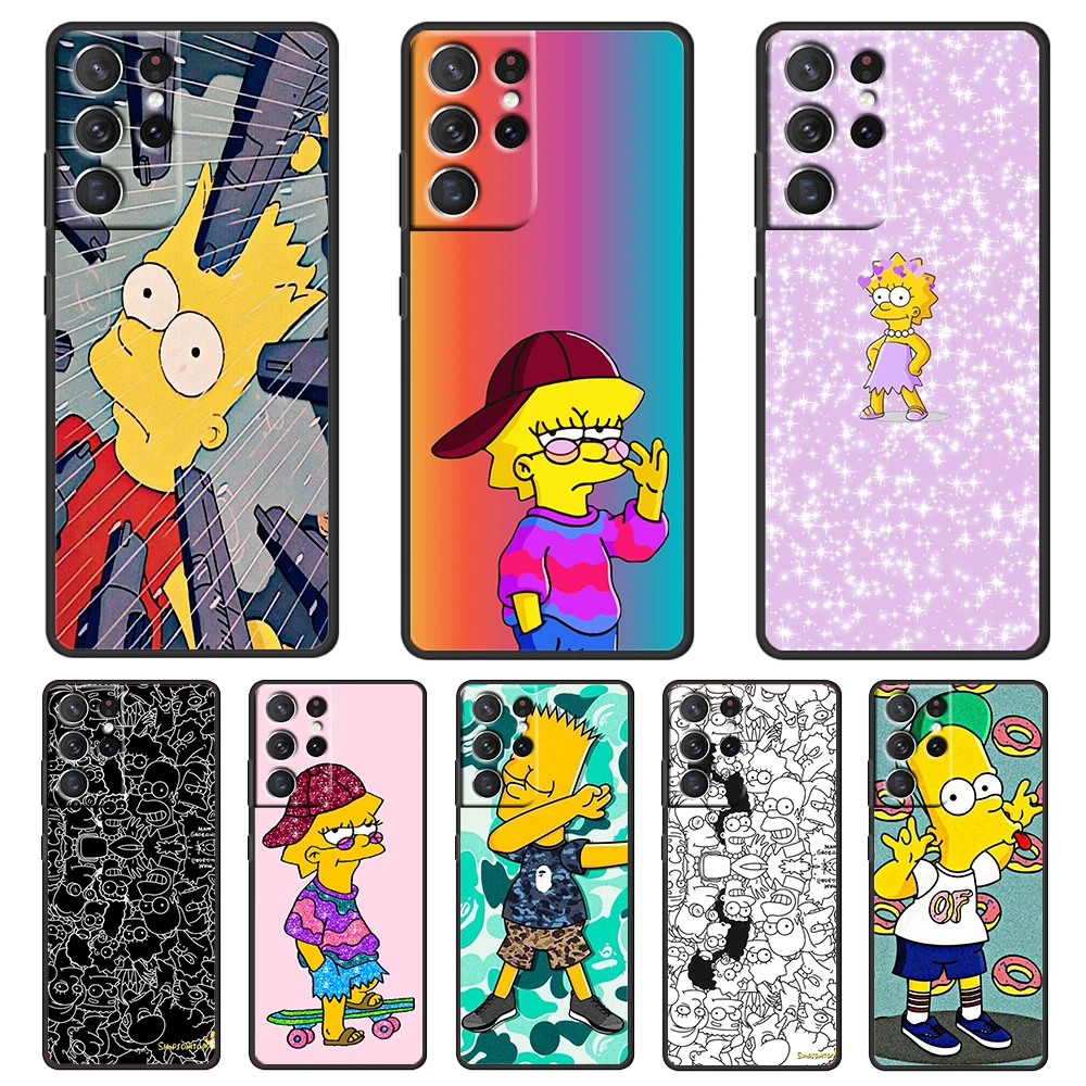 The Simpsons funny family For Samsung Galaxy S22 S21 S20 FE Ultra S10 S9 S8 S7 S6 Plus 5G Silicone Soft Black Phone Case
The Simpsons funny family For Samsung Galaxy S22 S21 S20 FE Ultra S10 S9 S8 S7 S6 Plus 5G Silicone Soft Black Phone Case