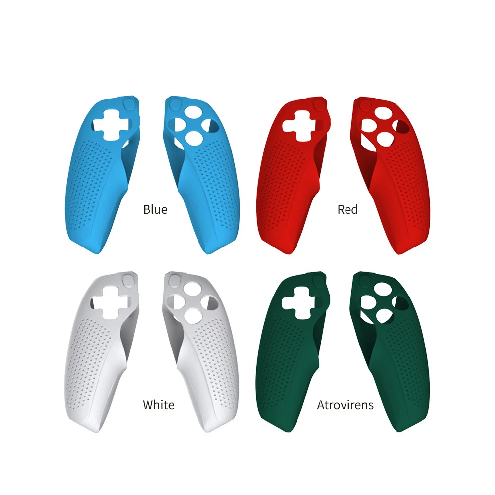 1 Pair Game Controller Silicone Case for PS5 Split Silicone Sleeve Gamepad Protective Sleeve
1 Pair Game Controller Silicone Case for PS5 Split Silicone Sleeve Gamepad Protective Sleeve