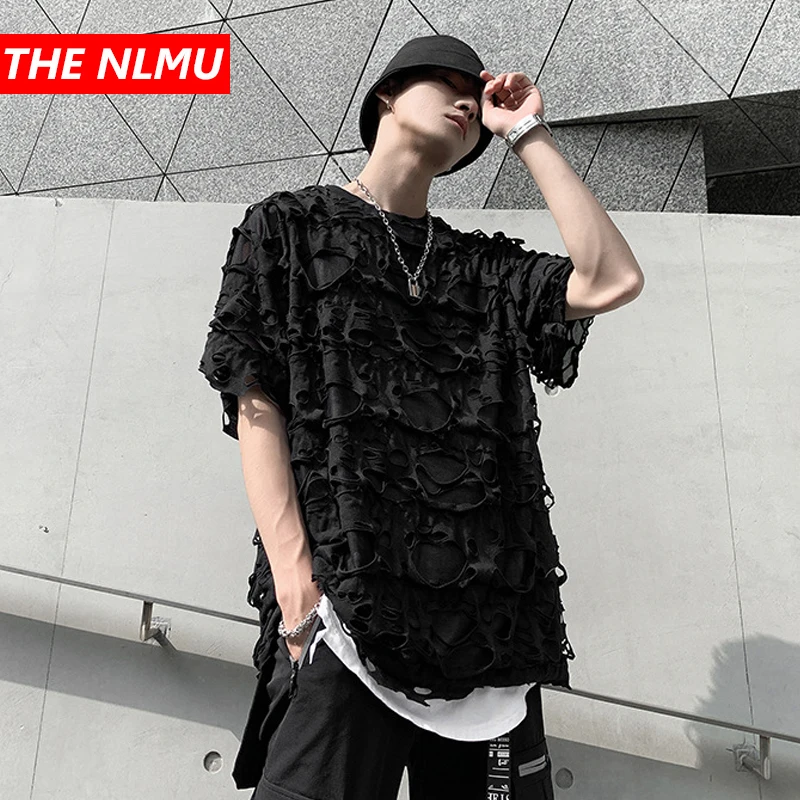 2020 Men Hip Hop Retro T Shirt Fashion Destroyed Hole T-Shirt Hiphop Streetwear Summer Loose TopsTees Cotton Tshirt WG953
2020 Men Hip Hop Retro T Shirt Fashion Destroyed Hole T-Shirt Hiphop Streetwear Summer Loose TopsTees Cotton Tshirt WG953