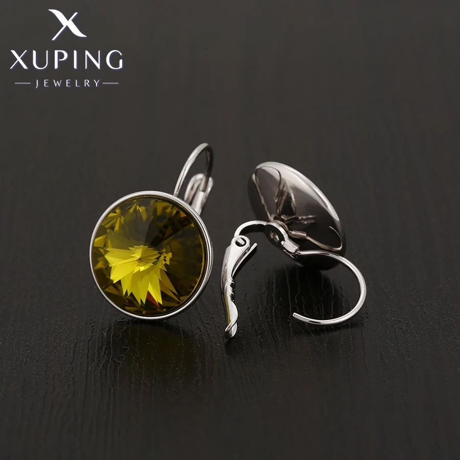 Мода Xuping элегантные серьги высокое качество кристаллами от Swarovski Шарм для Для