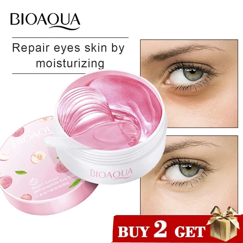 Peach Eye Mask 60PCS Moisturizing Hexapeptide Eyes Patches Soothing Lightening Remove Dark Circle Edema Skin Care Cute Patch
Peach Eye Mask 60PCS Moisturizing Hexapeptide Eyes Patches Soothing Lightening Remove Dark Circle Edema Skin Care Cute Patch