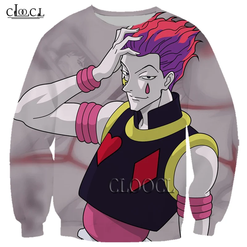 HX Newest Fashion Japanese Anime Hunter X Hunter 3D Print Men Women Popular Harajuku Sweatshirt Unisex Autumn All-match Tops
HX Newest Fashion Japanese Anime Hunter X Hunter 3D Print Men Women Popular Harajuku Sweatshirt Unisex Autumn All-match Tops