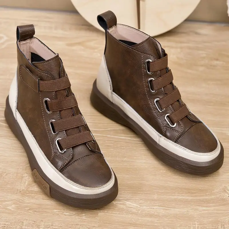 Genuine Leather Platform Sneakers for Women 2021 Chunky Shoes Woman Flats Tennis Female Ladies Sneakers Woman Fashion Large Size
Genuine Leather Platform Sneakers for Women 2021 Chunky Shoes Woman Flats Tennis Female Ladies Sneakers Woman Fashion Large Size