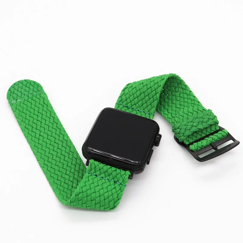 Sport Nylon Strap for i Watch Band 40mm 44mm 42mm 38mm Woven Black Buckle Bracelet Watchband for Apple Watch 6 5 4 3 2 1 correa 
Sport Nylon Strap for i Watch Band 40mm 44mm 42mm 38mm Woven Black Buckle Bracelet Watchband for Apple Watch 6 5 4 3 2 1 correa
