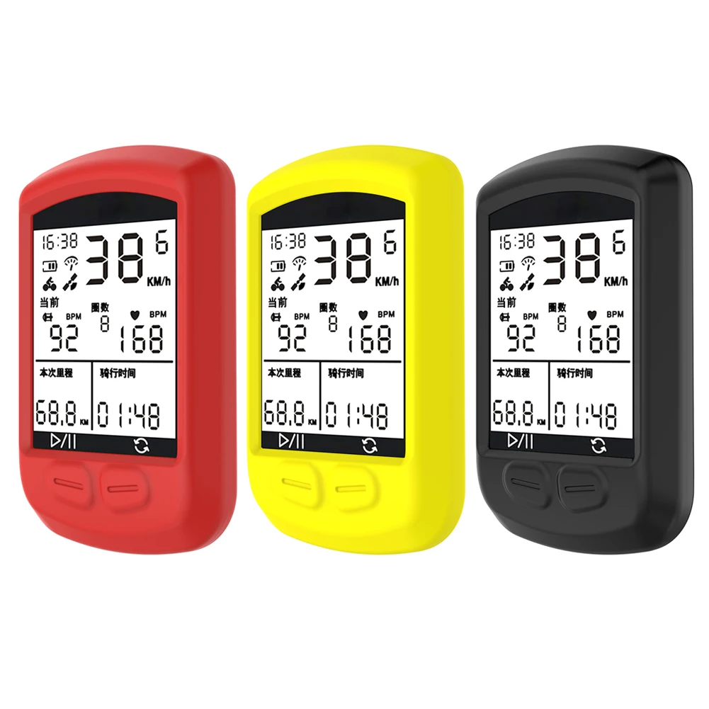 Bike Computer Silicone Protective Cover For Outdoor Cycling Stopwatch Screen Protector For iGPSPORT iGS10 GPS Screen Protector
Bike Computer Silicone Protective Cover For Outdoor Cycling Stopwatch Screen Protector For iGPSPORT iGS10 GPS Screen Protector