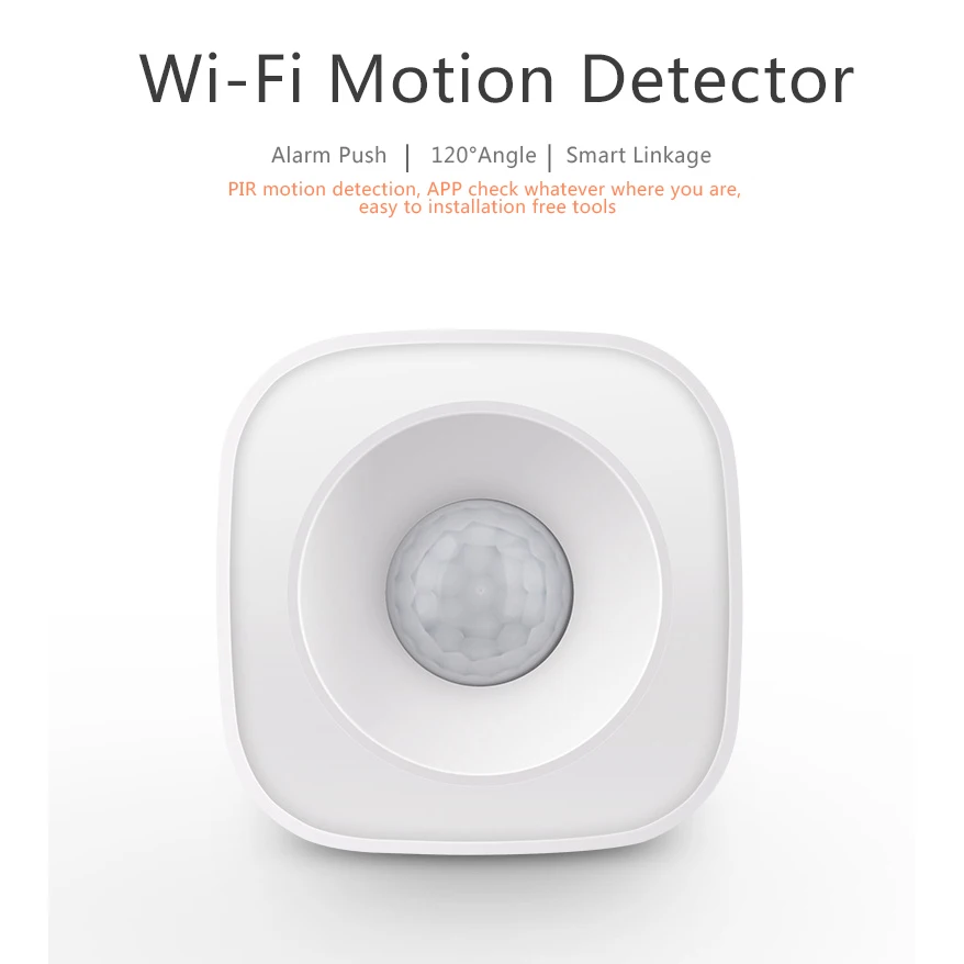Tuya Motion PIR Sensor Detector WIFI Movement Sensor Smart Life APP Wireless Home Security System
Tuya Motion PIR Sensor Detector WIFI Movement Sensor Smart Life APP Wireless Home Security System
