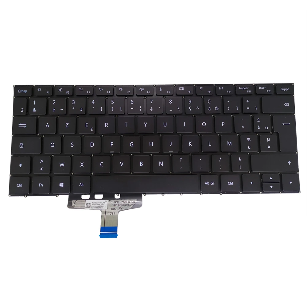 FR Replacement Keyboards for Huawei MagicBook VLR W09 VLR-W19 KPRC-W10L VIT-W50 KPR-W19 French AZERTY NSK-350BN black laptops KB
FR Replacement Keyboards for Huawei MagicBook VLR W09 VLR-W19 KPRC-W10L VIT-W50 KPR-W19 French AZERTY NSK-350BN black laptops KB