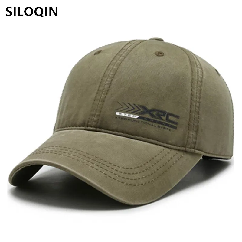 SILOQIN new unisex casual sports cap washable cotton baseball caps for men and women adjustable size fishing cap snapback hats
SILOQIN new unisex casual sports cap washable cotton baseball caps for men and women adjustable size fishing cap snapback hats