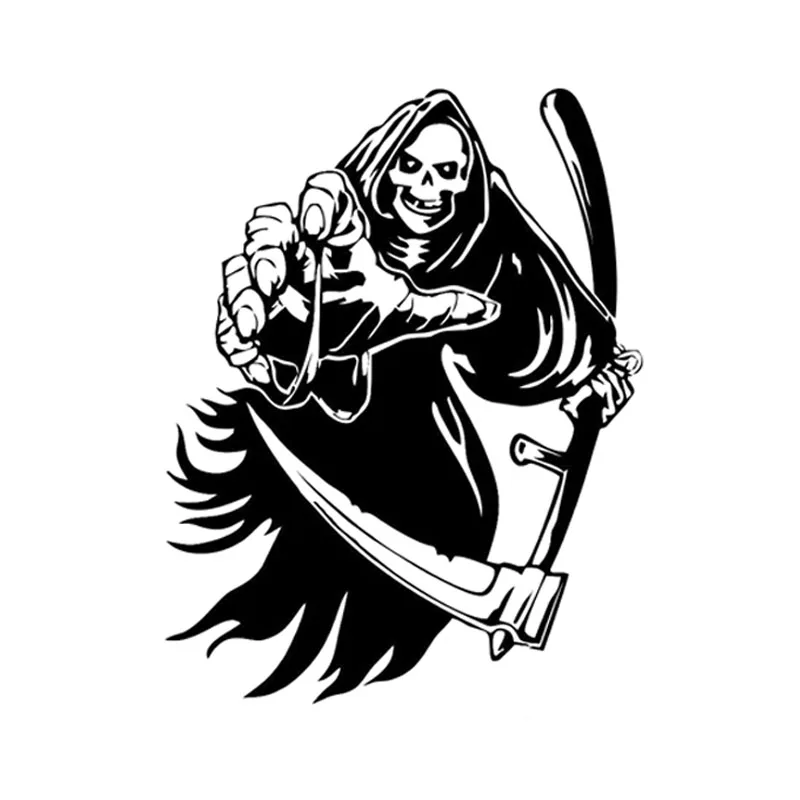 Hot Sell Trend Car Stickers Coolest Car Sticker Skull Terrorist Graphic Decoration Motorcycle Vinyl 14.2*18.3CM
Hot Sell Trend Car Stickers Coolest Car Sticker Skull Terrorist Graphic Decoration Motorcycle Vinyl 14.2*18.3CM